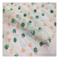 Customized cotton baby printed lace plain mercerized cotton fabric for children